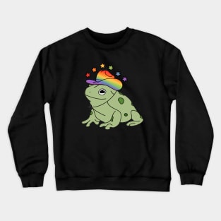 Rainbow Frog Crewneck Sweatshirt